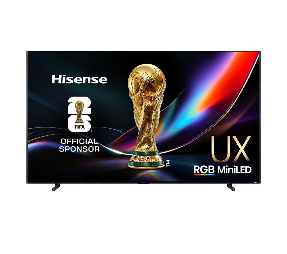 HISENSE UX 116" Tri-Chroma RGB Mini LED Smart AI TV with Freely - 116UXQTUK