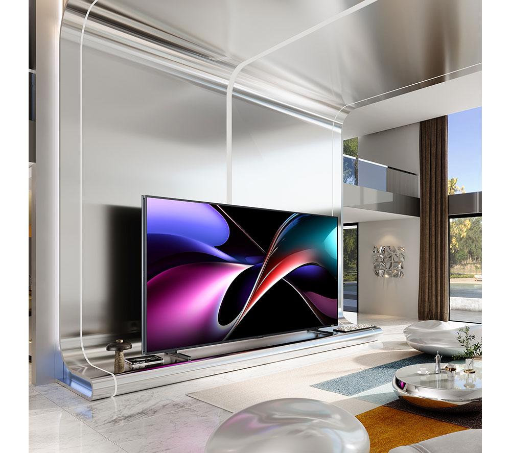 HISENSE UX 116" Tri-Chroma RGB Mini LED Smart AI TV with Freely - 116UXQTUK