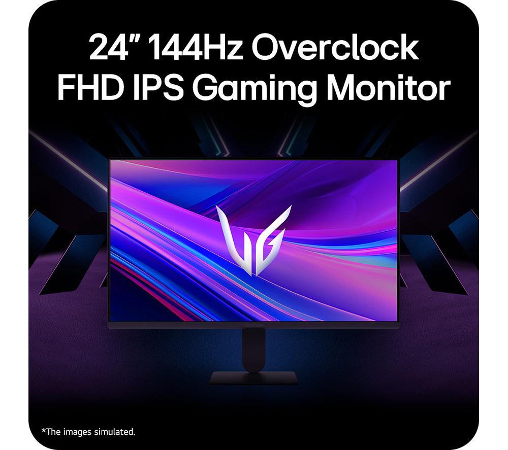 LG UltraGear 24G411A-B.AEK Full HD 23.8" IPS Monitor - Black
