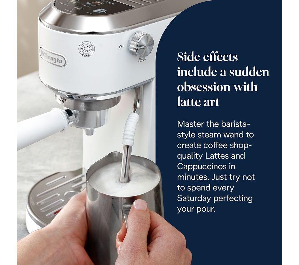 Cafetera DELONGHI Dedica Duo EC890.W - Blanca