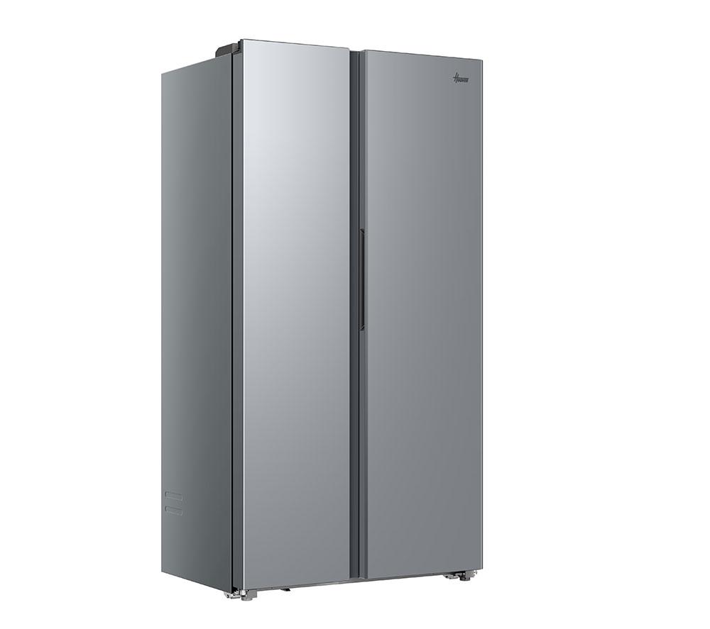 HOOVER H-FRIDGE 700 Maxi HONSQ2T918EXK Amerikanischer Kühlschrank – Silber