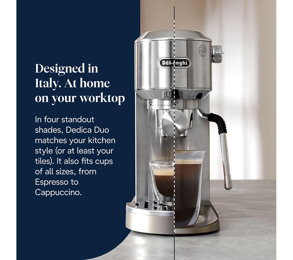 Cafetera DELONGHI Dedica Duo EC890.M - Metal