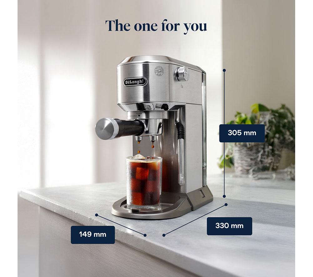 Cafetera DELONGHI Dedica Duo EC890.M - Metal