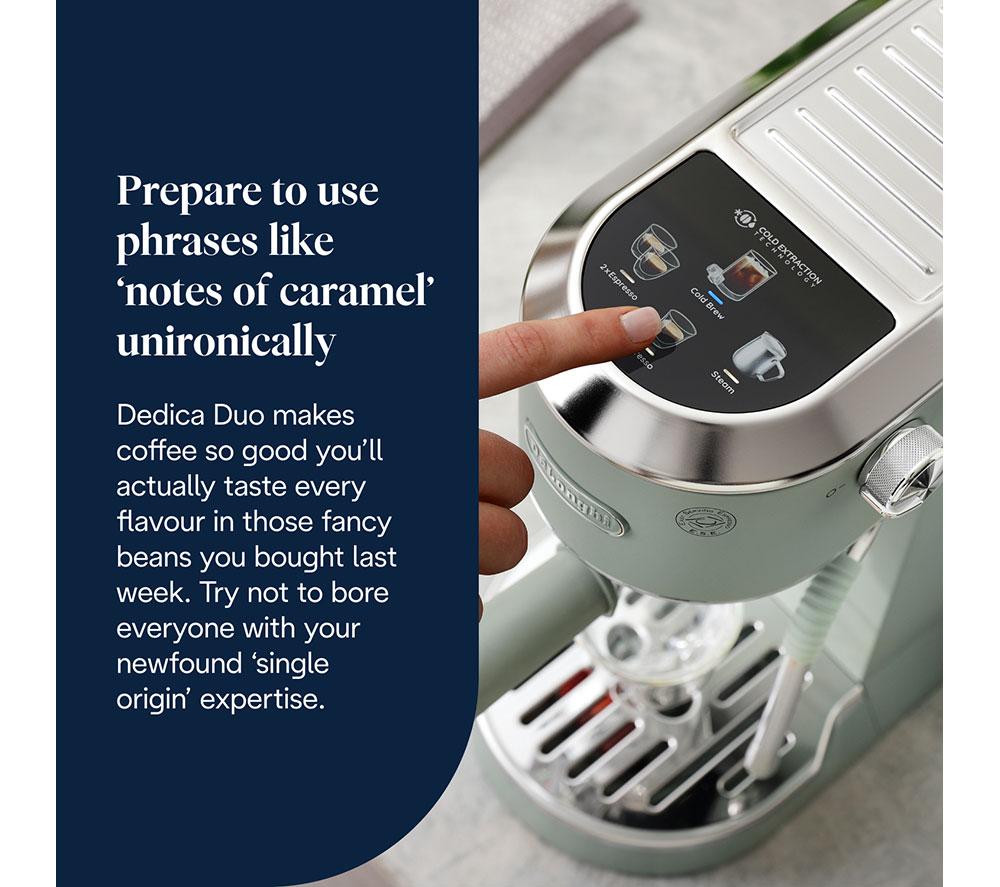 DELONGHI Dedica Duo EC890.GR Kaffeemaschine - Grün