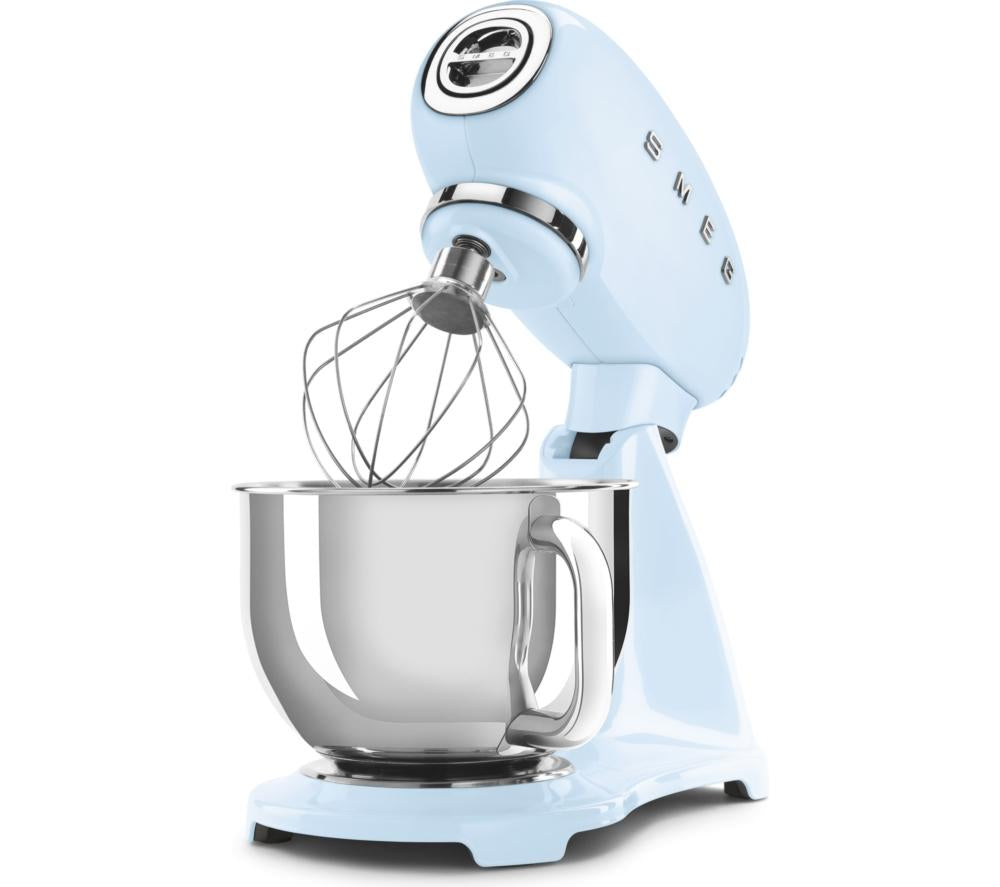 SMEG SMF03PBUK Stand Mixer - Pastel Blue