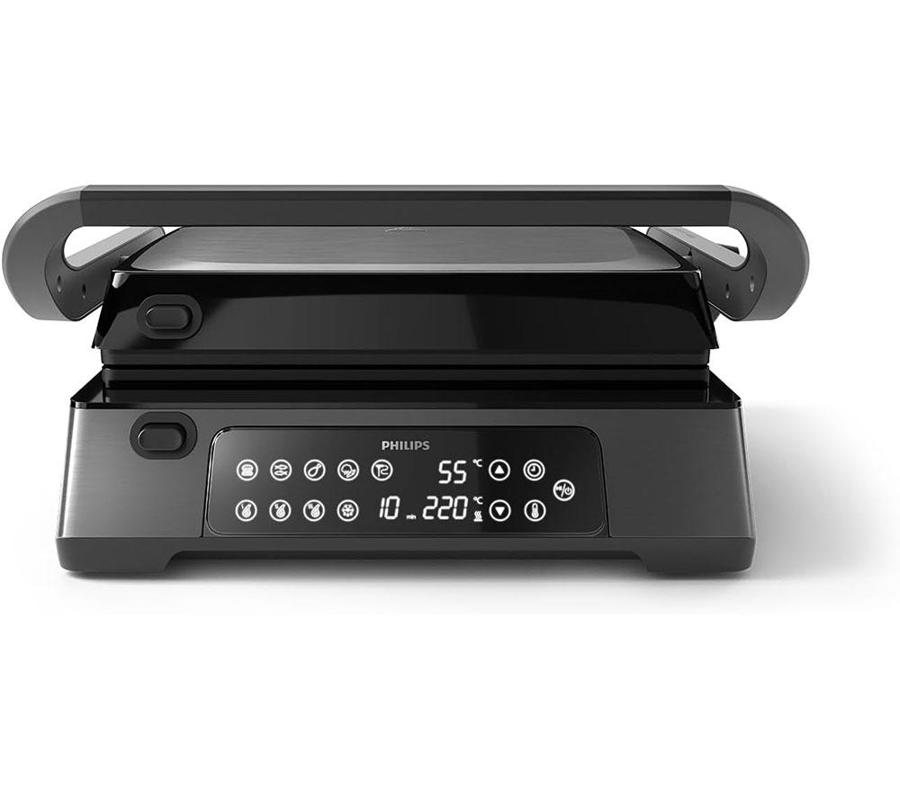 PHILIPS 7000 Series HD6307/70 Contact Grill - Black