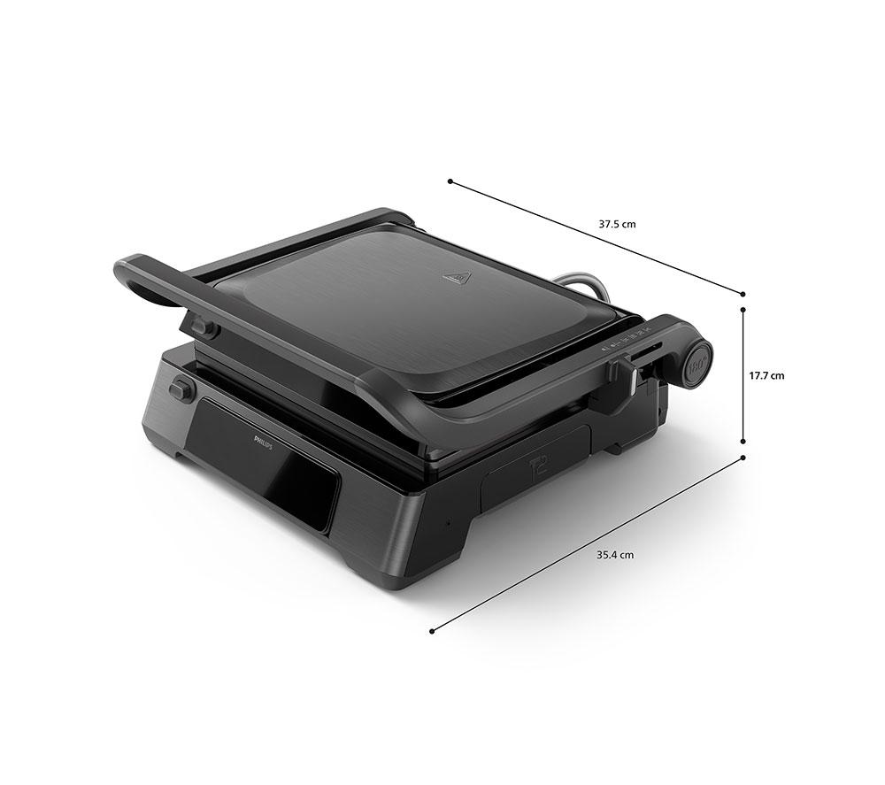 PHILIPS 7000 Series HD6307/70 Contact Grill - Black