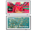 SAMSUNG The Frame Pro QE75LS03FW 75" Neo QLED 4K Smart TV & The Frame QE32LS03CBUXXU 32" Smart Full HD HDR QLED TV Bundle