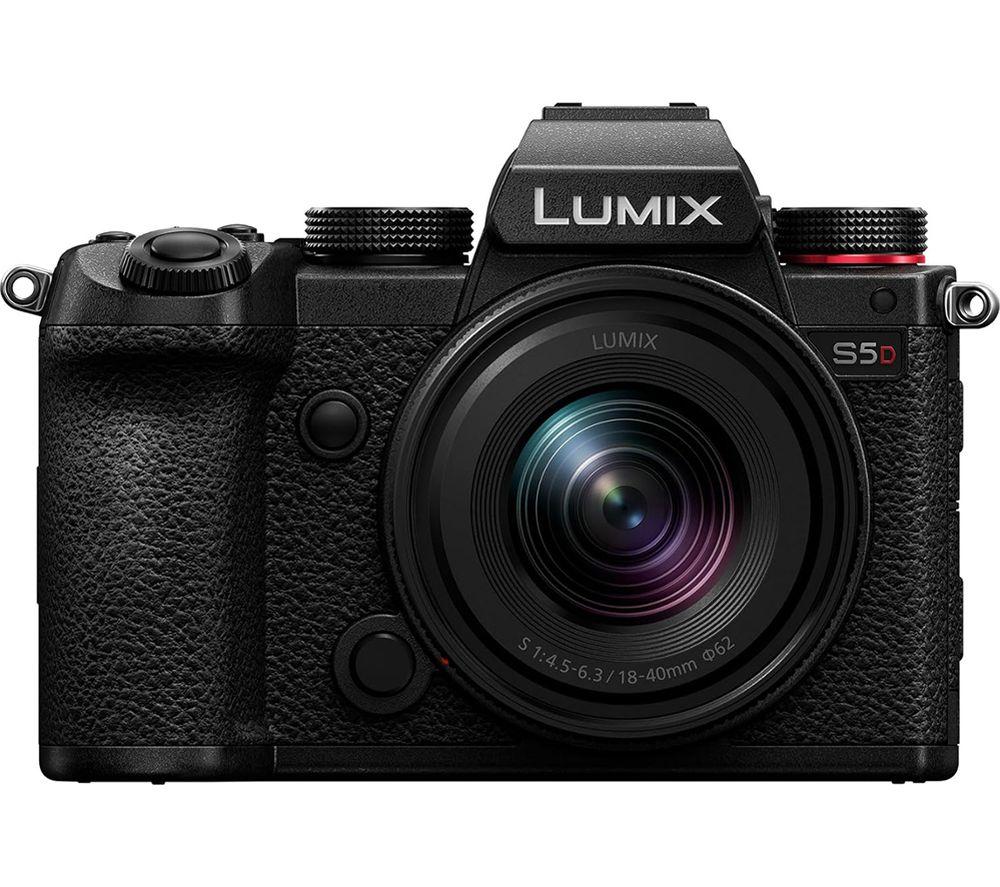 PANASONIC LUMIX DC-S5D Mirrorless Camera with S 18-40 mm f/4.5-6.3 Lens