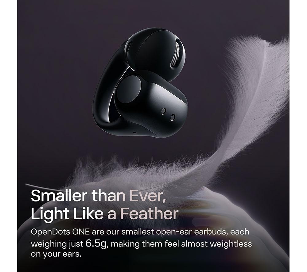 SHOKZ OpenDots ONE Wireless Bluetooth Earbuds - Black