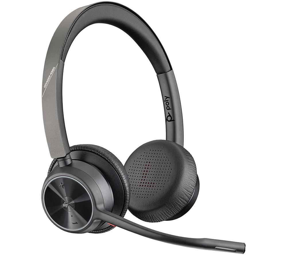 HP POLY Voyager 4320-M Wireless Headset - Black