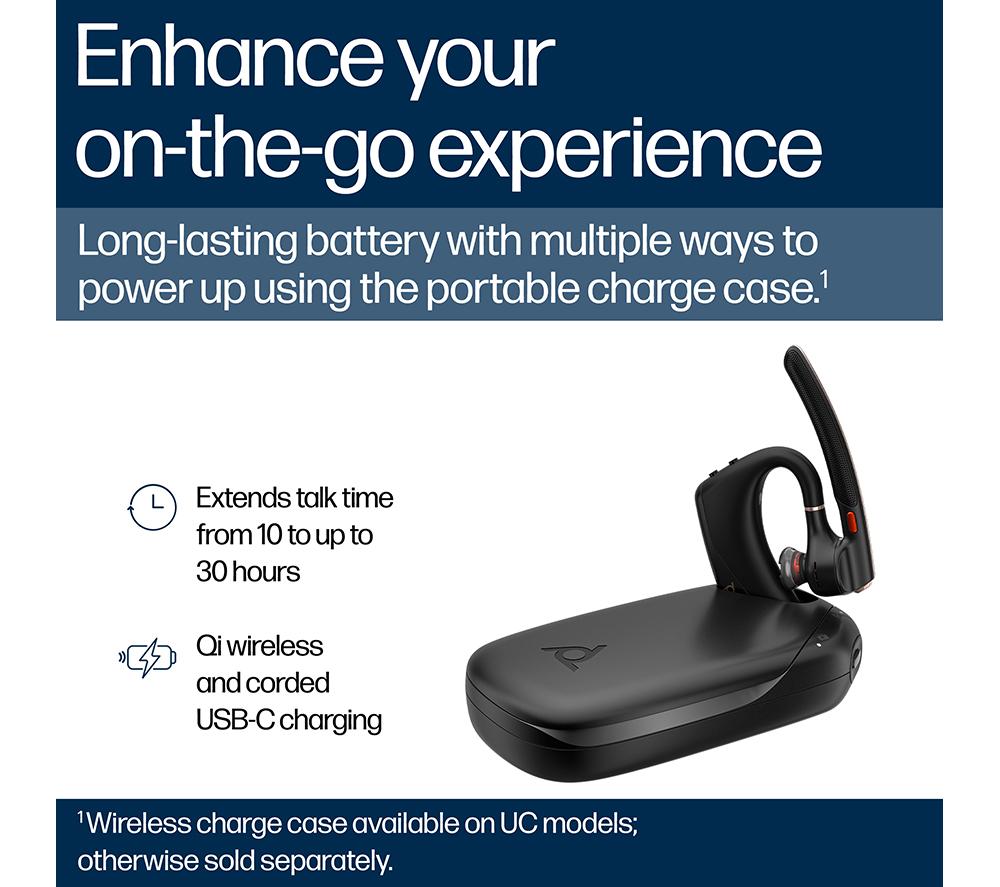 HP POLY Voyager Legend 50-M Bluetooth Headset - Black