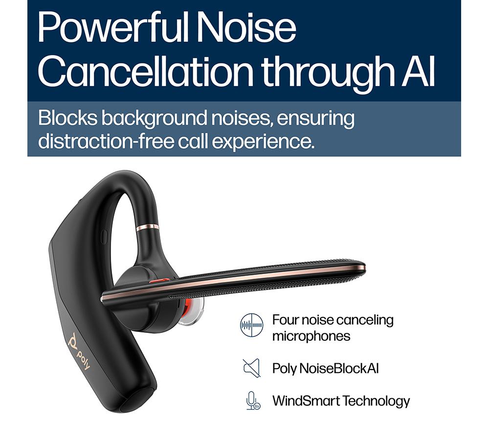 HP POLY Voyager Legend 50-M Bluetooth Headset - Black