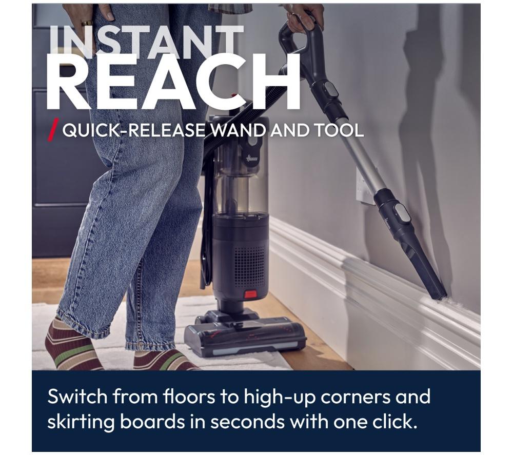 HOOVER Turbo Style HL2 Pets HL210PTT Upright Bagless Vacuum Cleaner - Titanium & Red