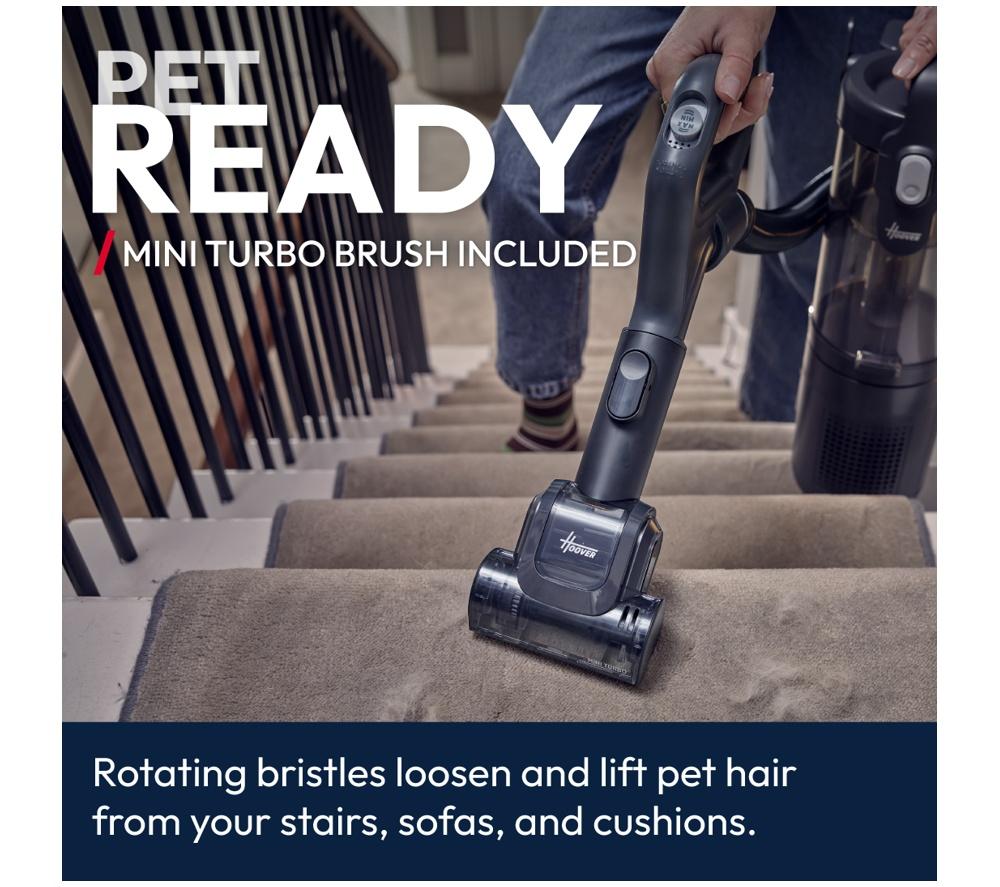 HOOVER Turbo Style HL2 Pets HL210PTT Upright Bagless Vacuum Cleaner - Titanium & Red
