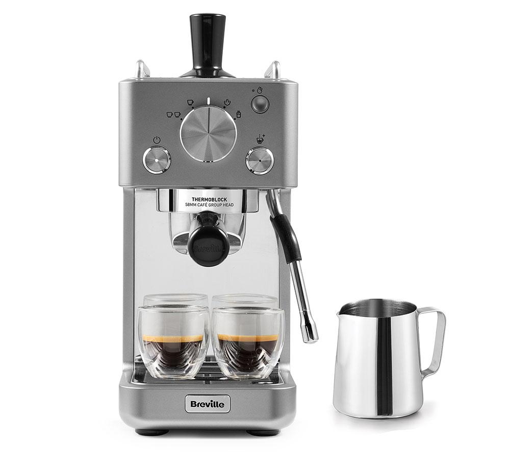 BREVILLE Barista Slimline VCF185 Espresso Machine - Stainless Steel