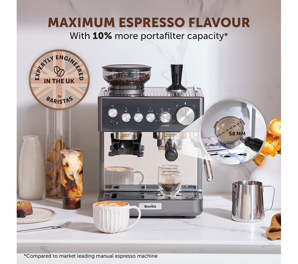 BREVILLE Barista Sense VCF187 Kaffeevollautomat – Edelstahl
