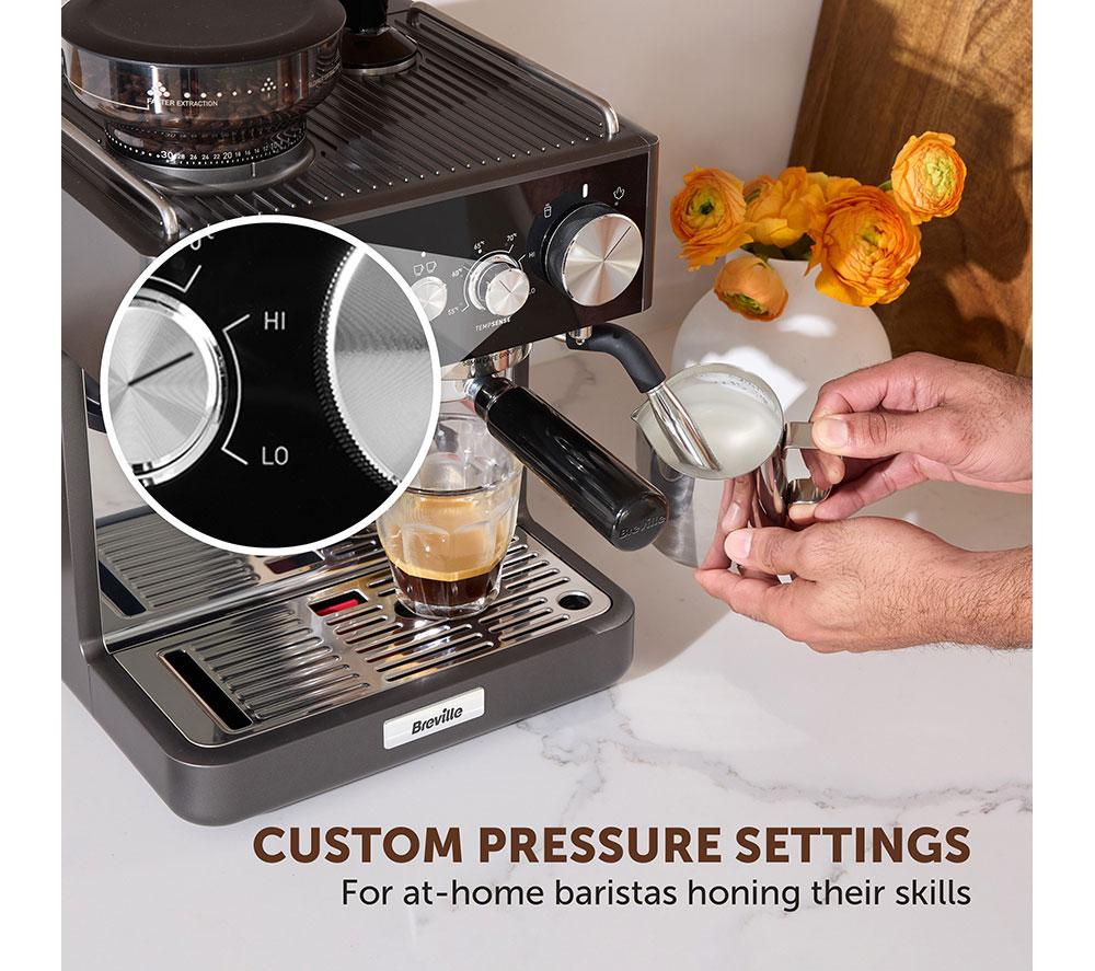 BREVILLE Barista Sense VCF187 Kaffeevollautomat – Edelstahl