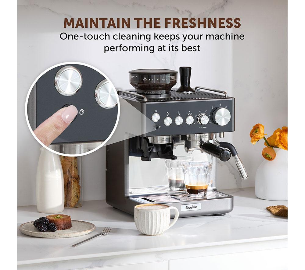 BREVILLE Barista Sense VCF187 Kaffeevollautomat – Edelstahl