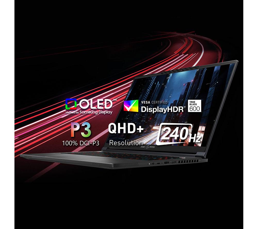 MSI Stealth A16 Mercedes AMG AI+ 16" Gaming Laptop - AMD Ryzen AI 9, RTX 5070, 2 TB SSD