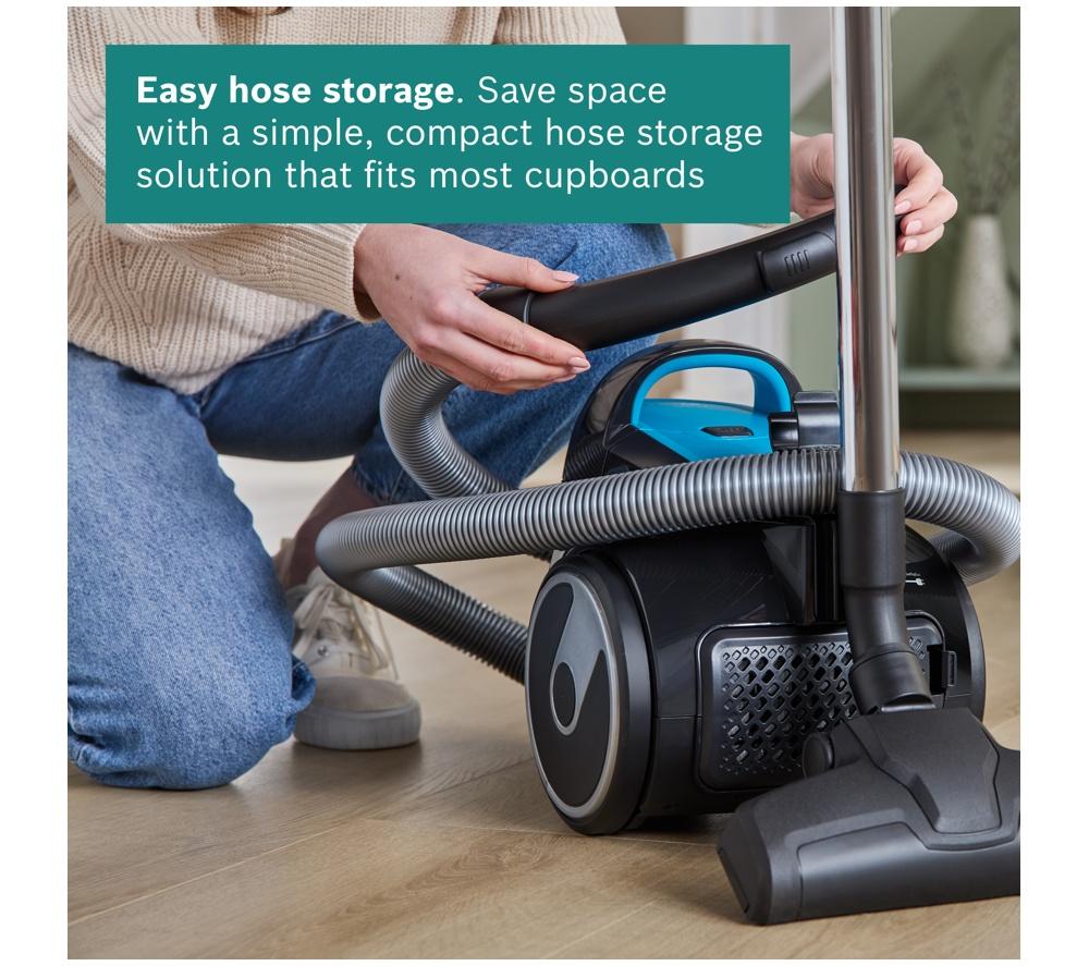BOSCH Series 2 BGS05BU2GB Cylinder Bagless Vacuum Cleaner - Turquoise