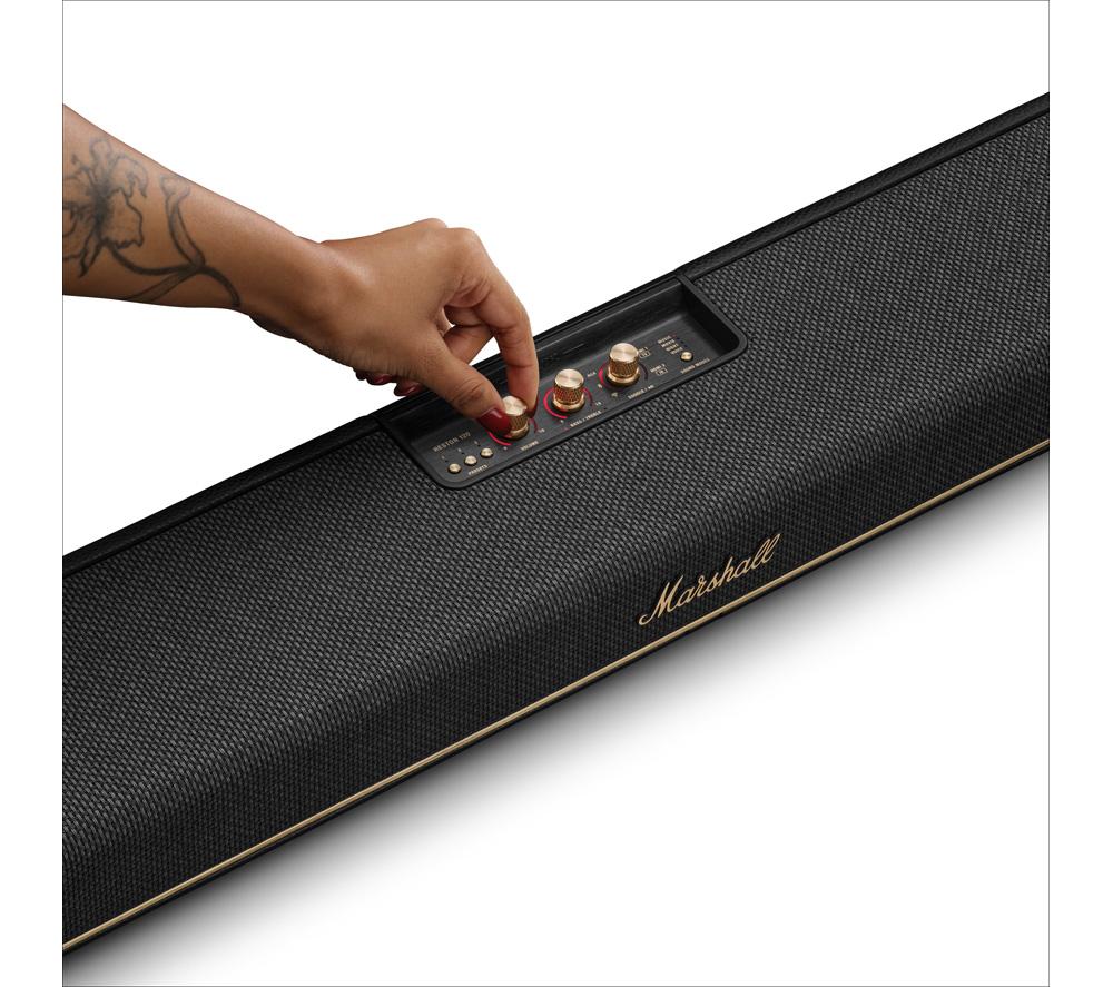 Barra de sonido todo en uno MARSHALL Heston 120 5.1.2 - Negro