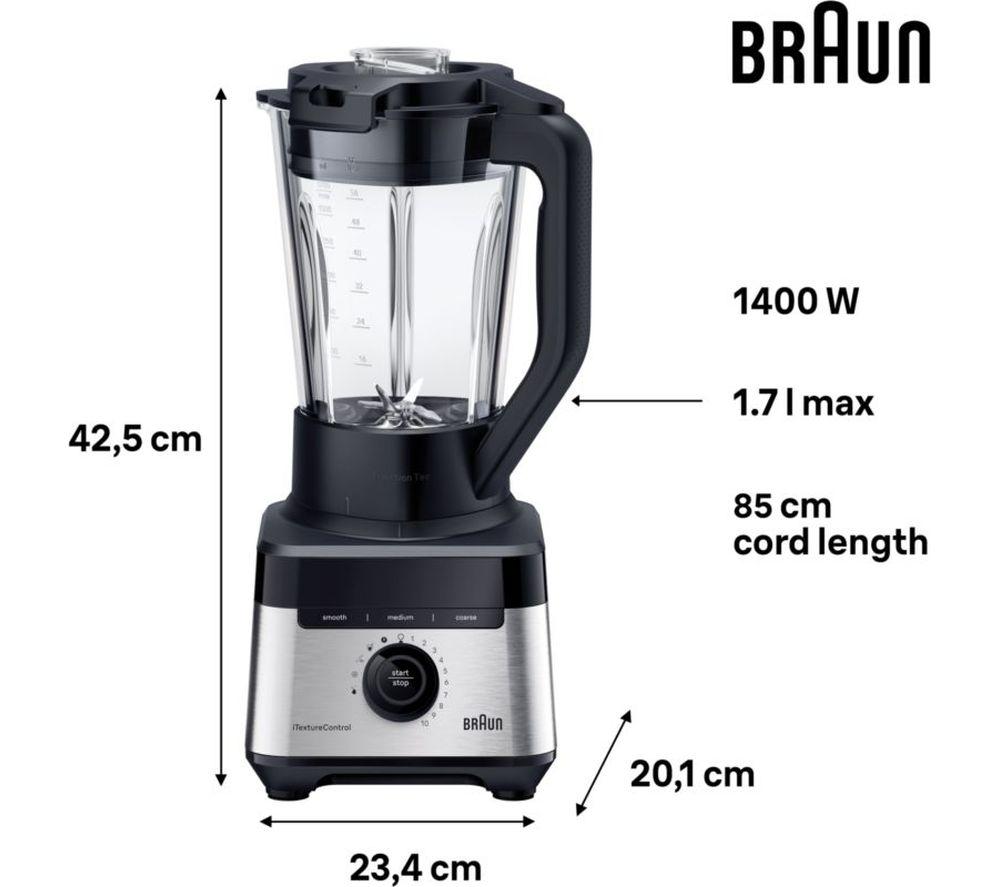 Licuadora Braun JB7551BK Powerblend 7 Jarras - Negra