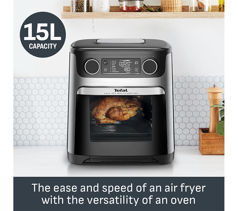 TEFAL Easy Fry FW556 9-in-1 Air Fryer - Silver