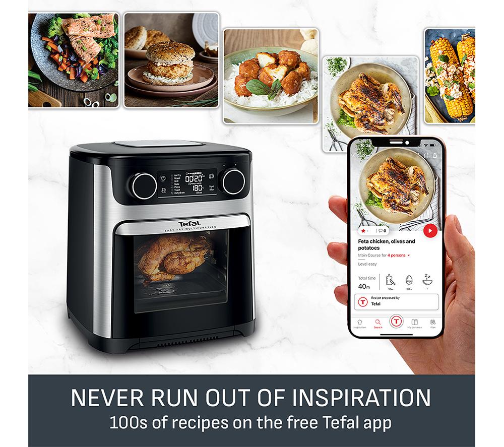 TEFAL Easy Fry FW556 9-in-1 Air Fryer - Silver