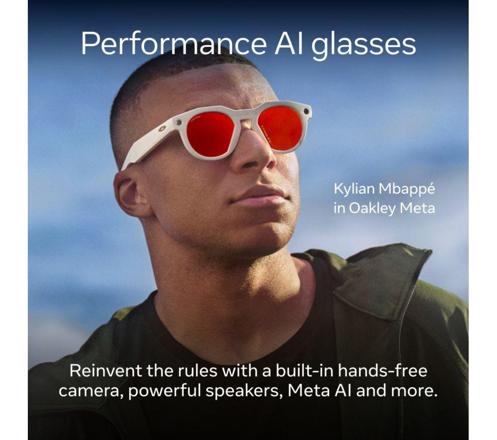OAKLEY META HSTN Glasses - Black, Prizm Black Polarised