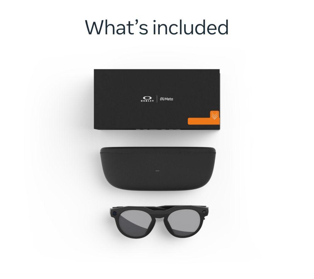 OAKLEY META HSTN Glasses - Black, Prizm Black Polarised