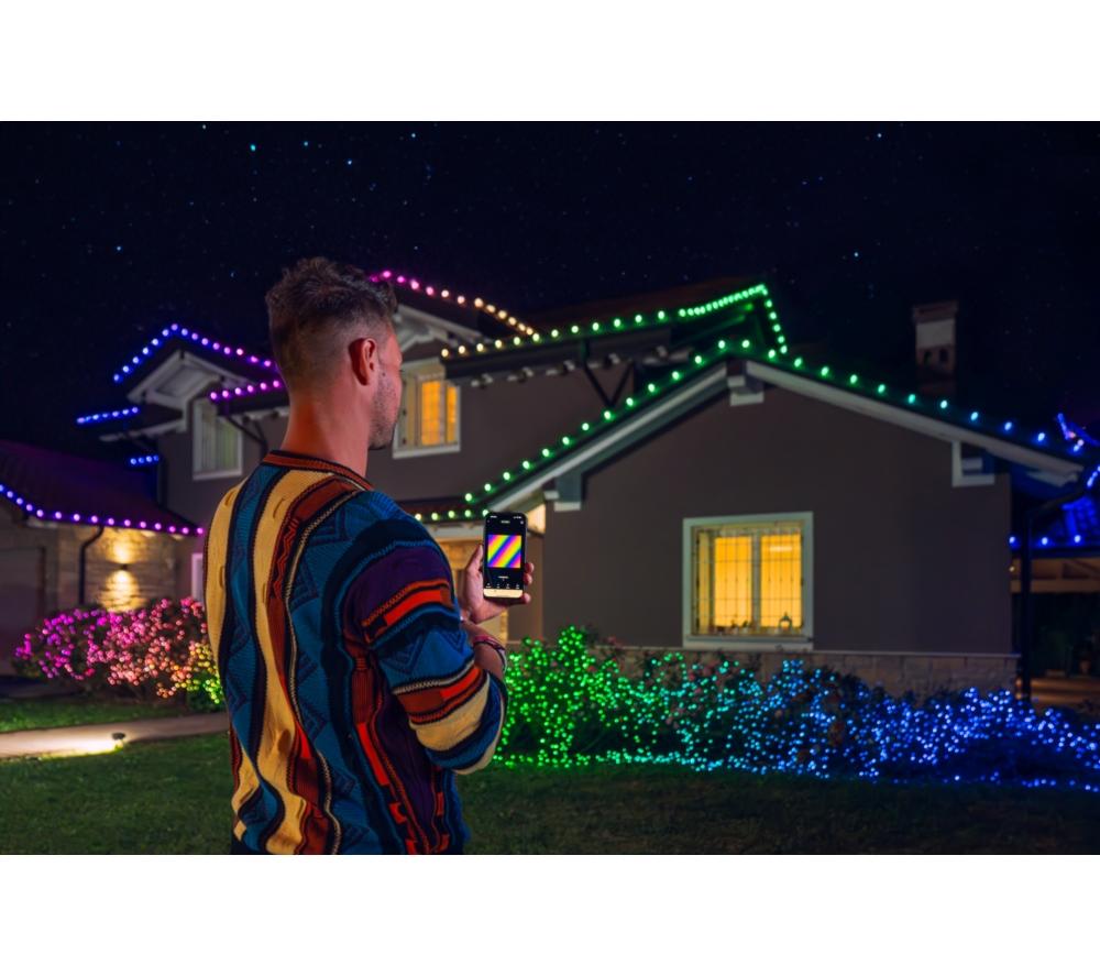 TWINKLY C9 Pine Cone Generation II Smart 40 RGB LED String Lights - 12.2 m