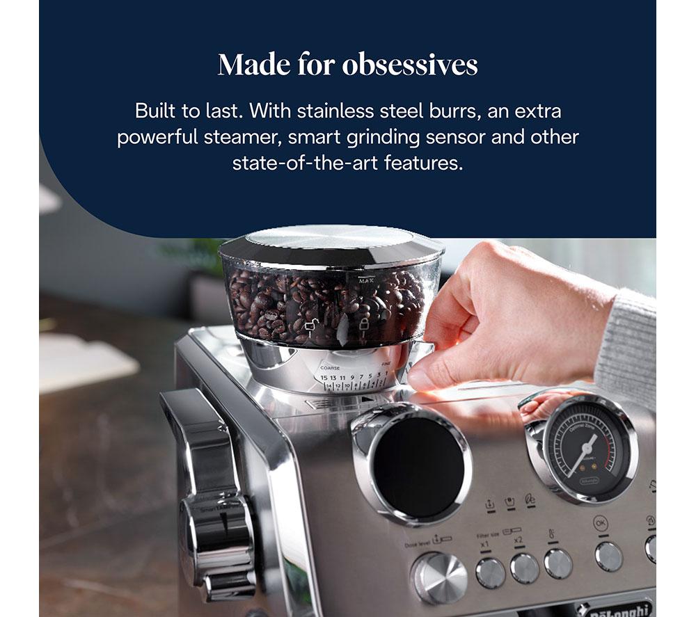 DELONGHI La Specialista Maestro EC9885.M Espressomaschine – Silber