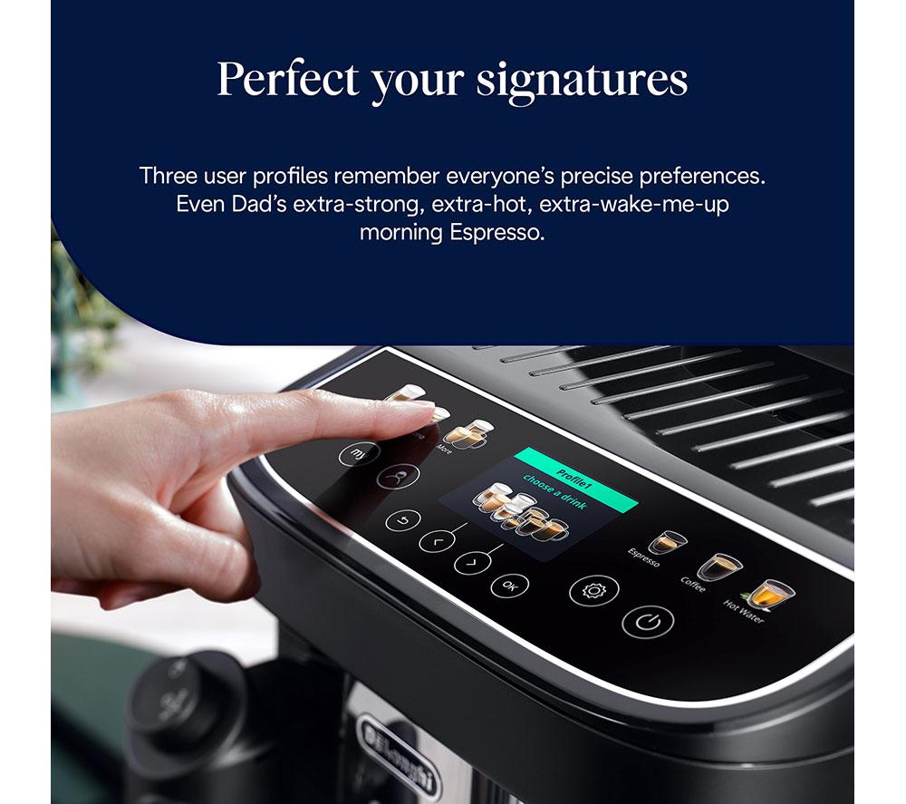 DELONGHI Magnifica Evo Next ECAM310.60.B Kaffeevollautomat - Schwarz