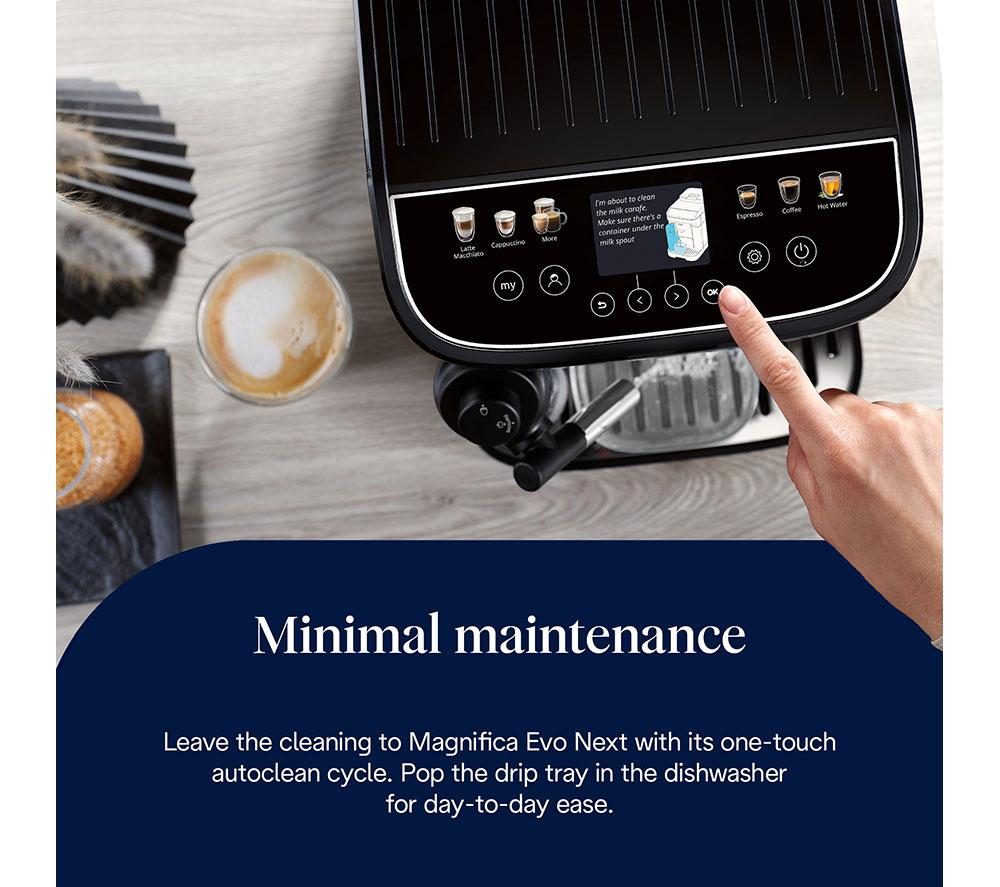 DELONGHI Magnifica Evo Next ECAM310.60.B Kaffeevollautomat - Schwarz