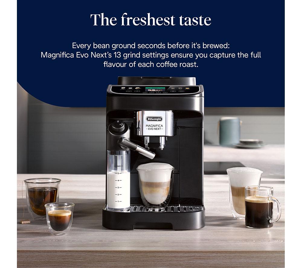 DELONGHI Magnifica Evo Next ECAM310.60.B Kaffeevollautomat - Schwarz