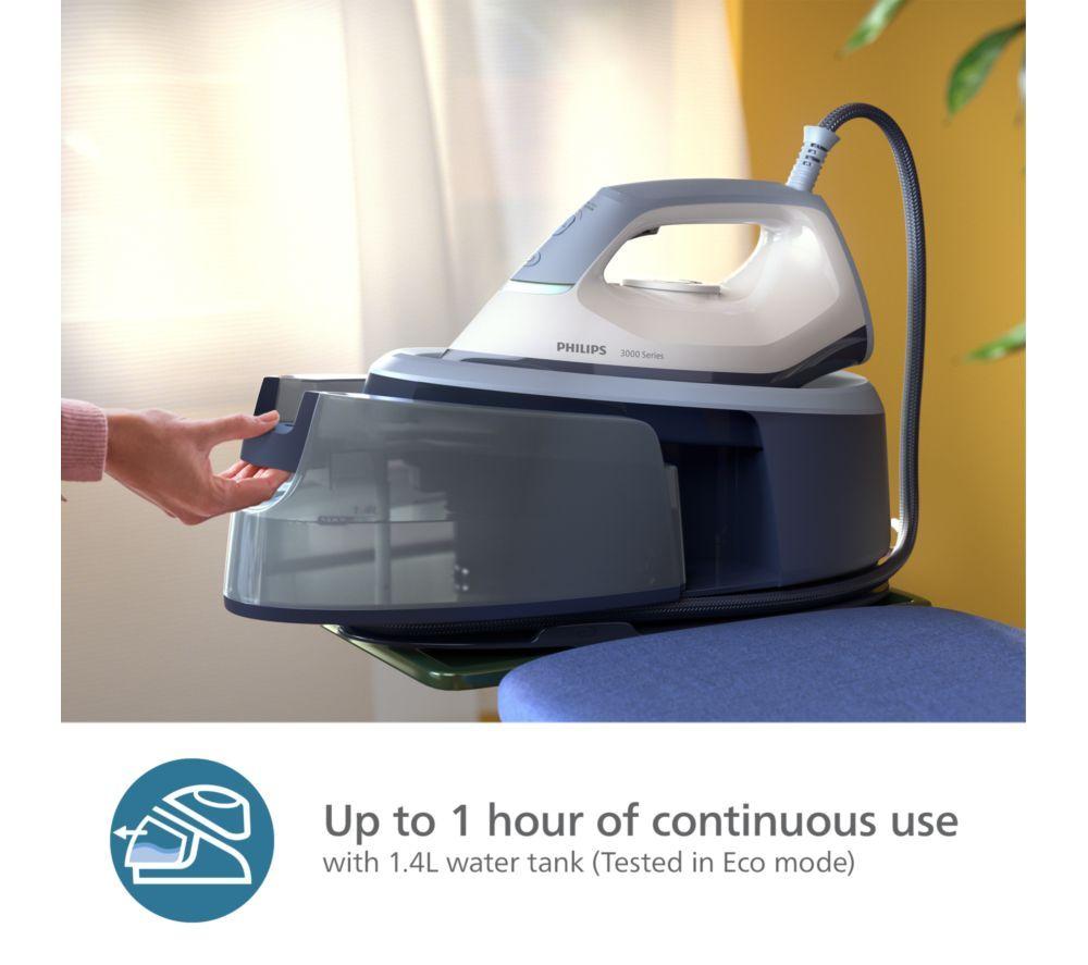 PHILIPS 3000 Series PSG3000/20 Steam Generator Iron - Blue