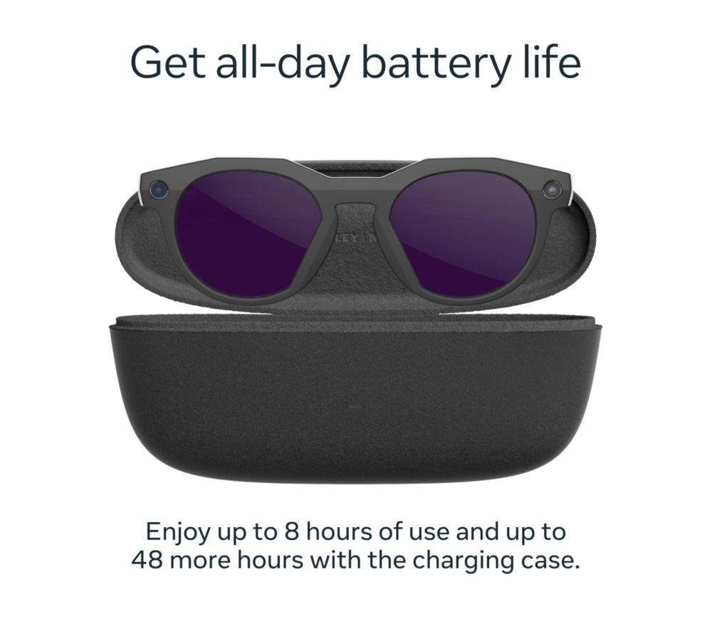 OAKLEY META HSTN Glasses - Black, Clear to Amethyst Transitions