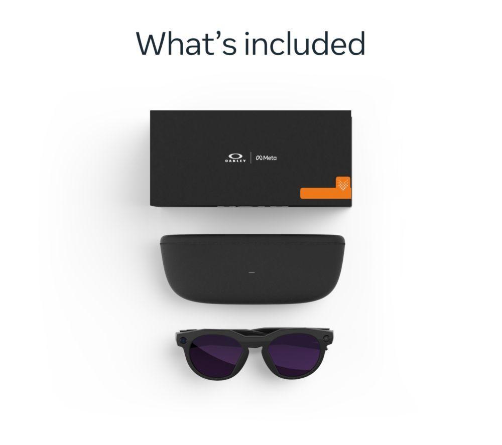 OAKLEY META HSTN Glasses - Black, Clear to Amethyst Transitions