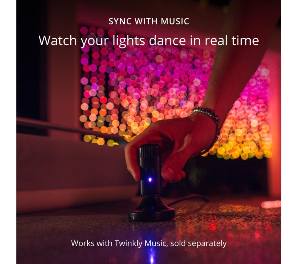 TWINKLY Curtain Gen 2.5 Smart RGB+W LED String Lights - 210 LEDs