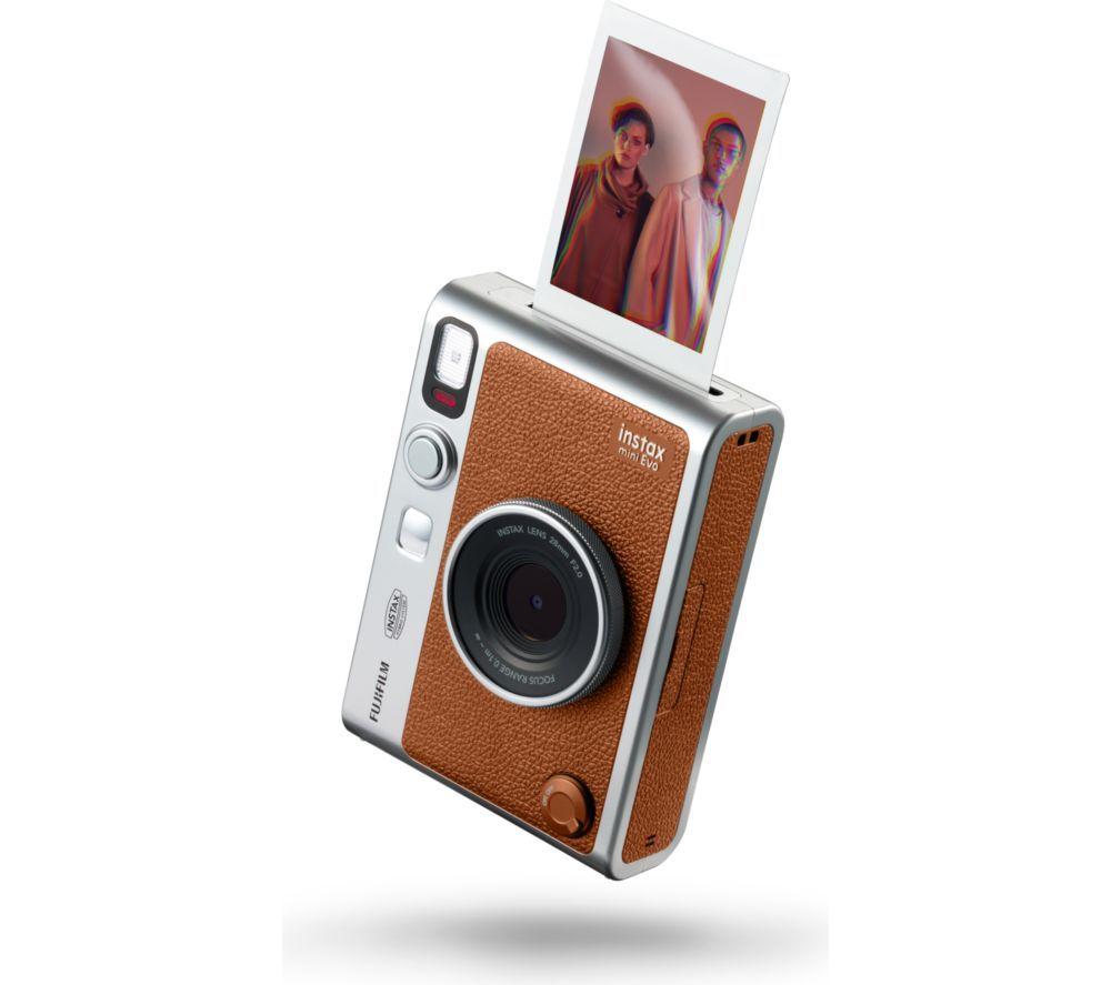 INSTAX mini Evo Digital Instant Camera - Brown