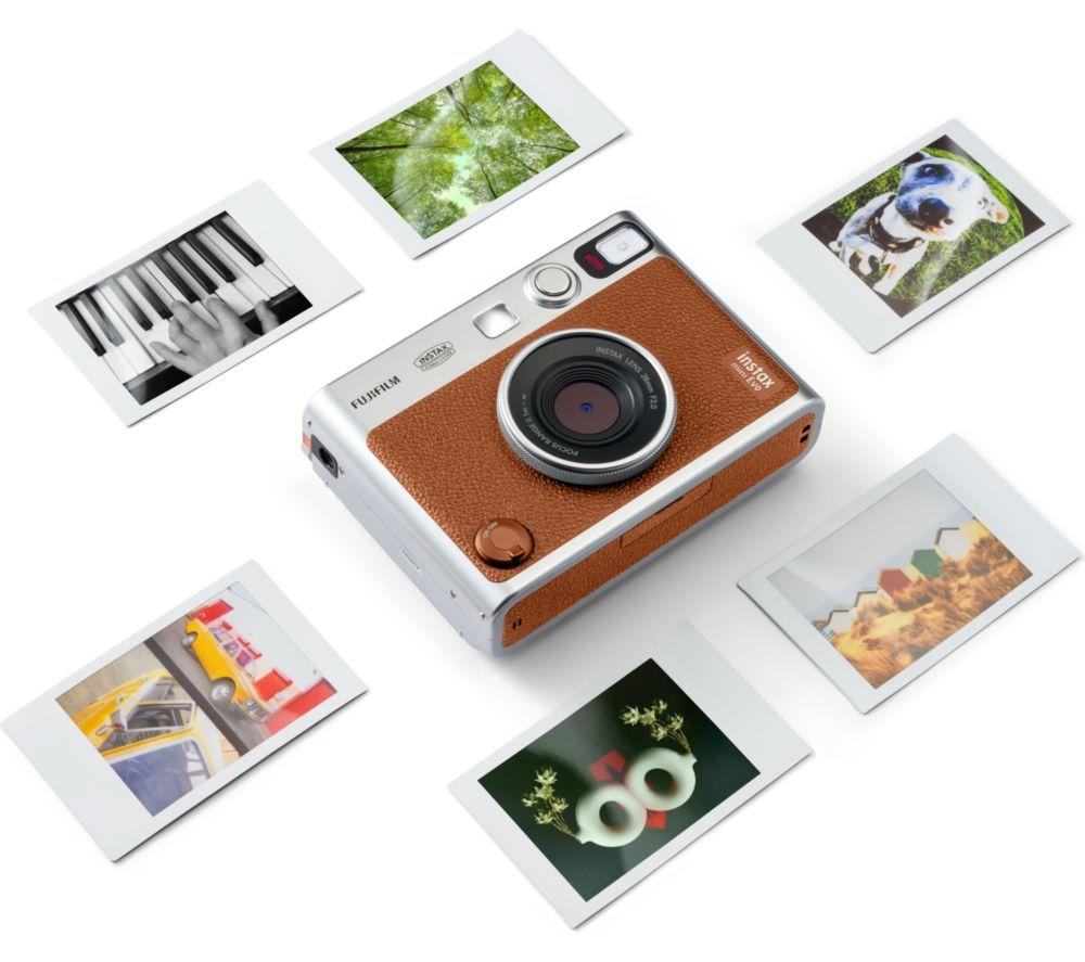 INSTAX mini Evo Digital Instant Camera - Brown