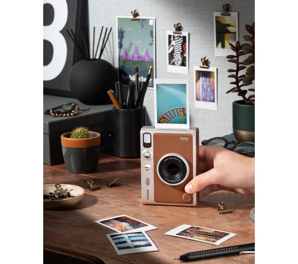 INSTAX mini Evo Digital Instant Camera - Brown