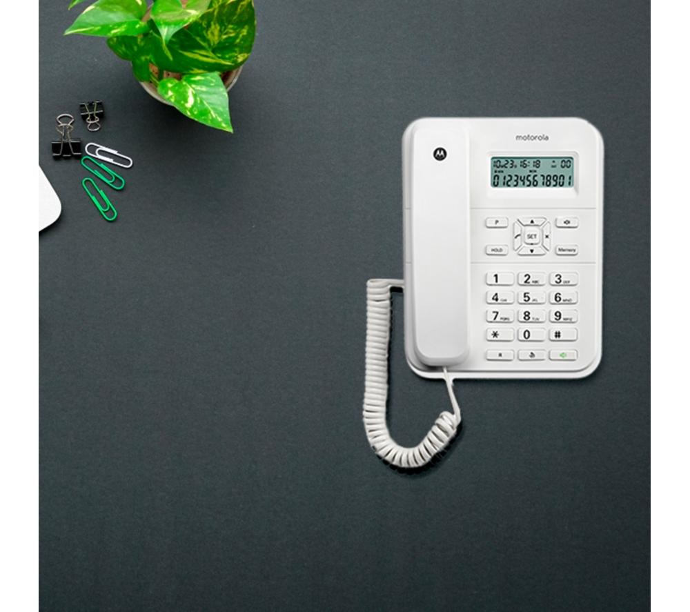 MOTOROLA CT202 Corded Phone - White
