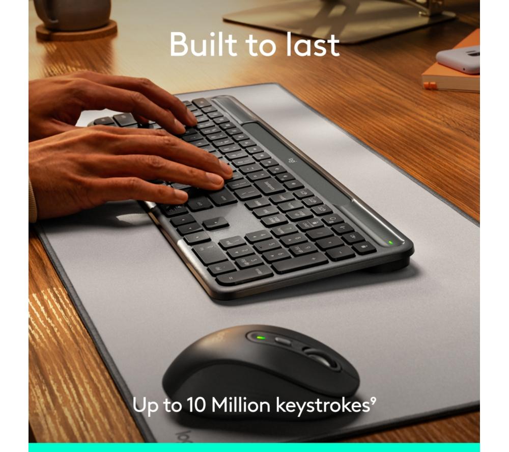 Teclado inalámbrico Logitech Signature Slim Solar+ - Grafito