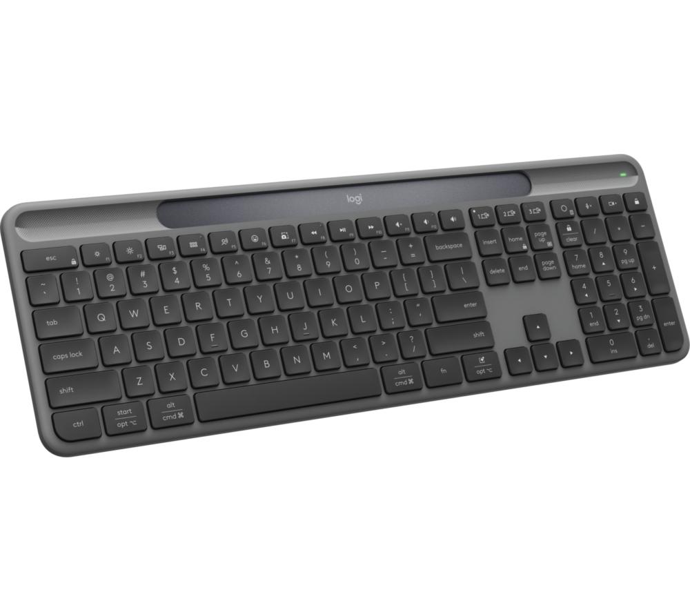 LOGITECH Signature Slim Solar+ Wireless Keyboard - Graphite