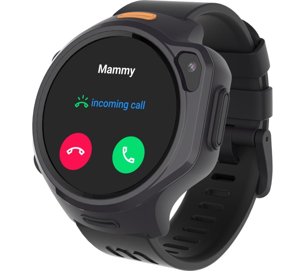 MYFIRST Fone R2 Smart Watch for Kids - Acai Purple, Silicon Strap
