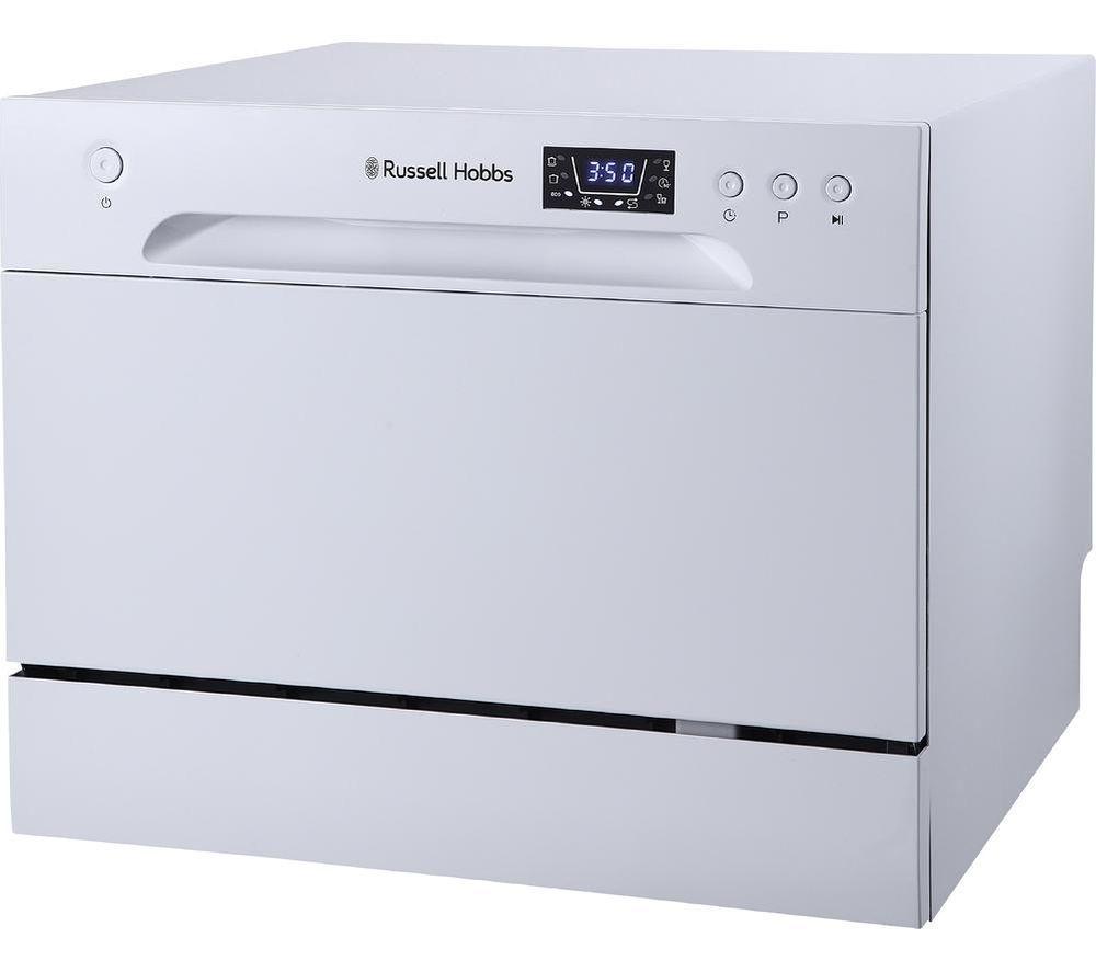 RUSSELL HOBBS RH6TTDW0D1W Tischgeschirrspüler - Weiß