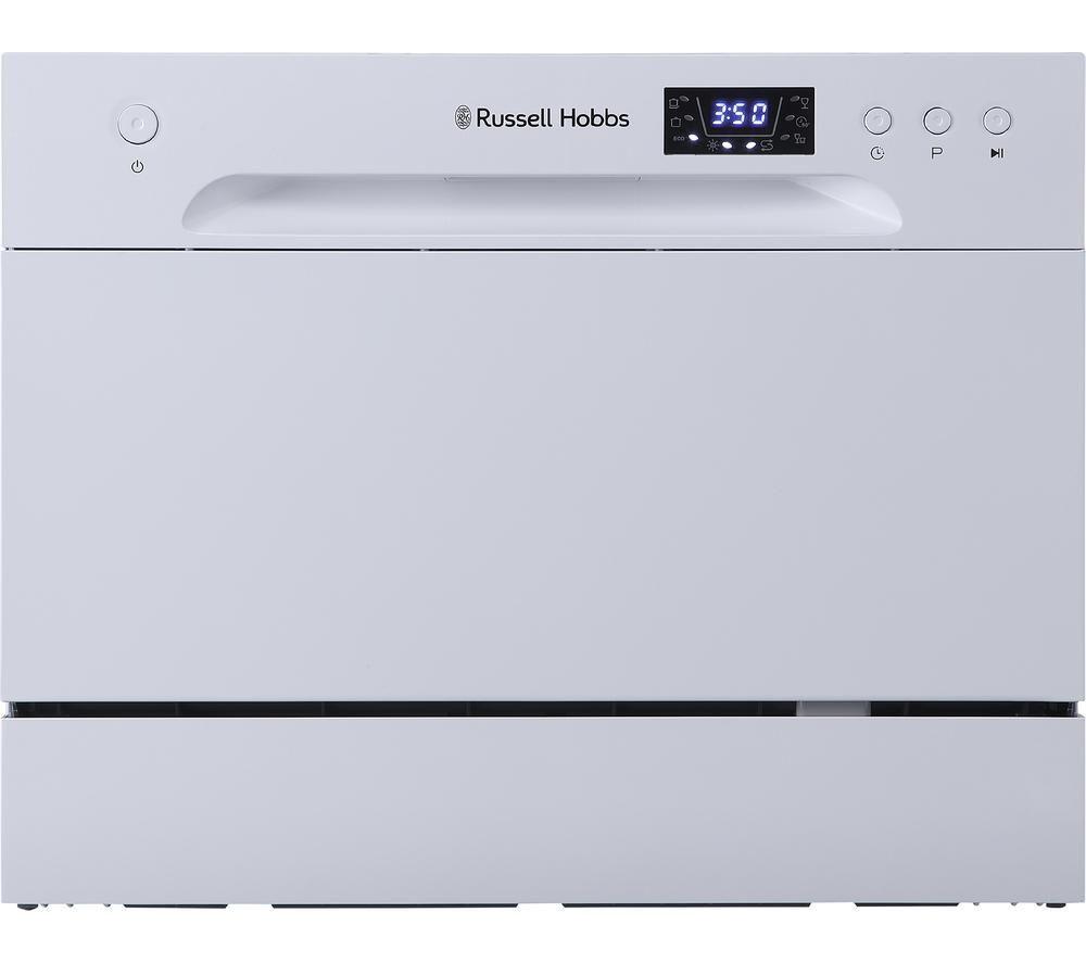 RUSSELL HOBBS RH6TTDW0D1W Table Top Dishwasher - White