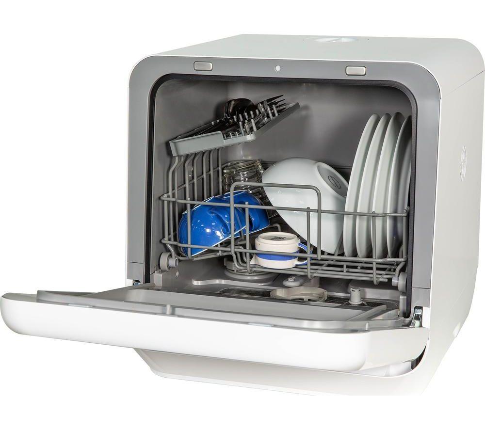 Lavavajillas de encimera RUSSELL HOBBS RH2TTDW0D1W - Blanco
